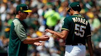 Athletics Shut Ace Sean Manaea Down With Rotator Cuff Injury