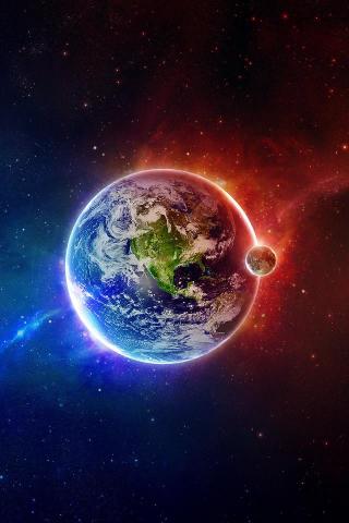 3d Space iPhone Wallpaper HD By Aribfx For