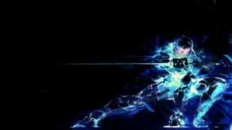 Gray Fox Blue Rush Wallpaper