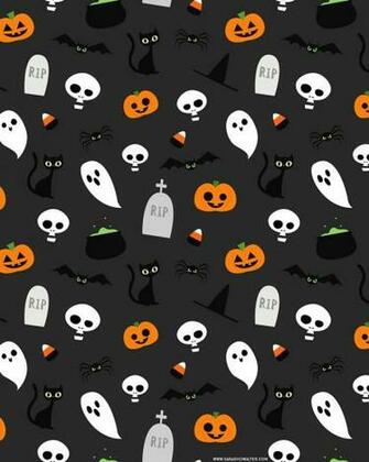 Maryaynne Miller On Fabrics In Halloween Wallpaper