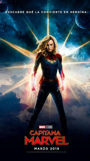Captain Marvel Android Wallpaper Movie Poster