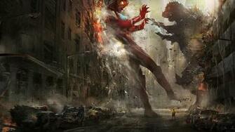 Godzilla Vs Ultraman Wallpaper Digitalart Io
