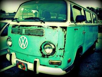 Hippie Van By Artsybohemian