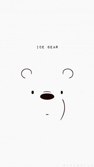 Ice Bear Wallpaper Sky Cartoon iPhone Cute Disney
