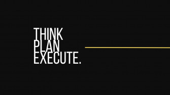 Think Plan Execute HD Motivational Wallpaper