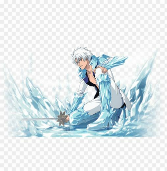 Ic Toshiro Hitsugaya Bleach Brave Souls Png Image With