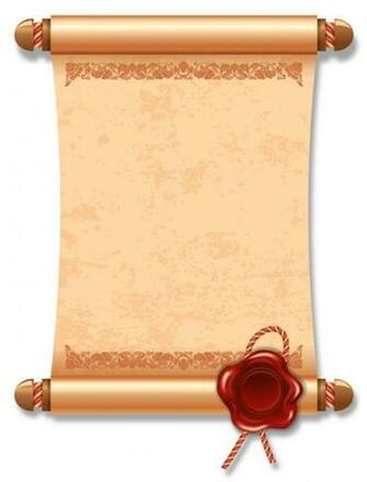 Creative Scroll Paper Background Vector Set