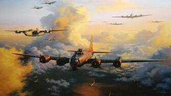 B Flying Fortress Wallpaper