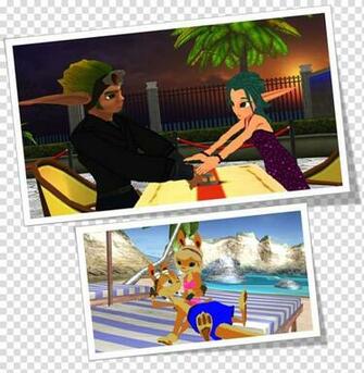 Cartoon Frames Recreation Jak Anime Transparent Background Png