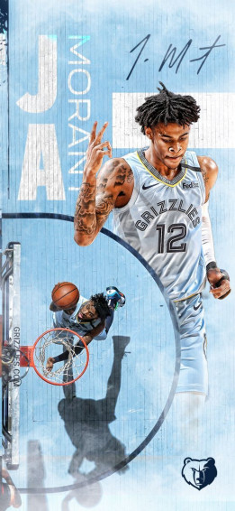 Ja Morant Memphis Grizzlies Wallpaper Cell Phone Case For