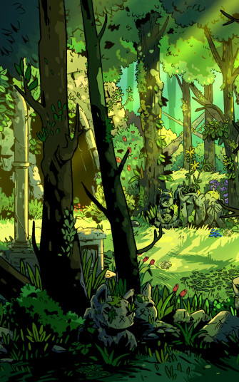 Fantasy Forest Phone Wallpaper By Steph Johnstone