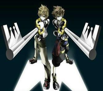Sora And Roxas Wallpaper Kingdom Hearts
