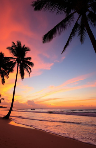 Sunset Beaches Wallpaper