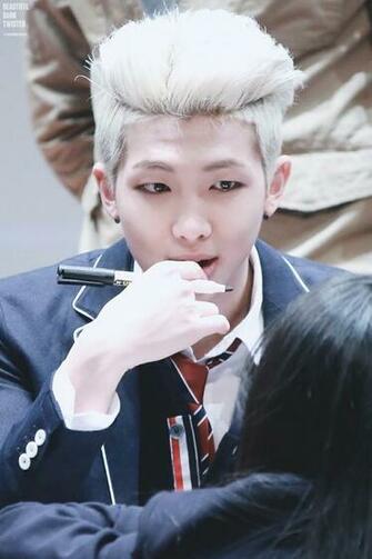 Best Image About Kim Nam Joon Hair