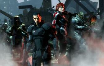 Wallpaper Mass Effect Shepard Tali Zorah Female Krogan