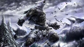 Werewolf Warrior Computer Wallpaper Desktop Background