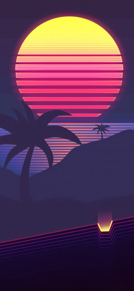 Vaporwave Digital Art Mobile Wallpaper HD Walls