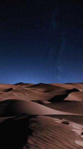 Night Desert 4k iPhone Wallpaper