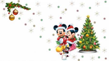 Mickey Mouse Christmas Wallpaper HD Teahub Io
