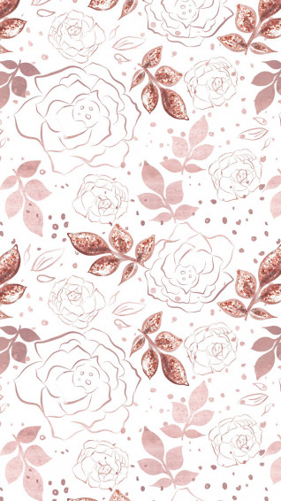 Rose Gold Aesthetic Wallpaper