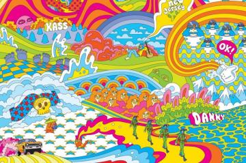 Hippie Wallpaper Top Background