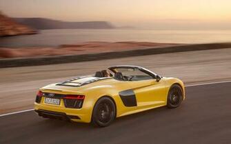 Audi R8 Spyder V10 Motion Wallpaper