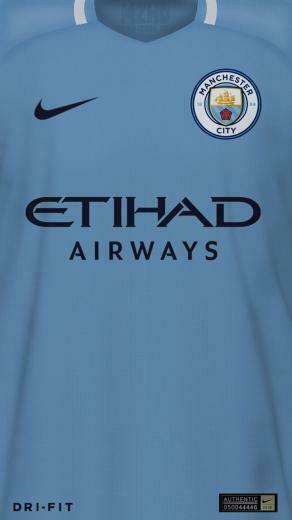 Manchester City Home Kit Wallpaper Football Jersey