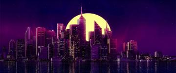 Neon City X R Widescreenwallpaper