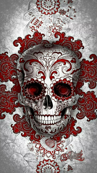 Cool Skull iPhone Wallpaper