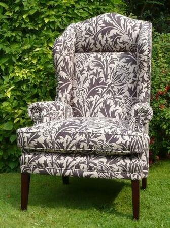 Pin William Morris Thistle Rugs Wine