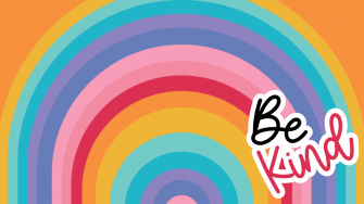Rainbow Be Kind Desktop Wallpaper