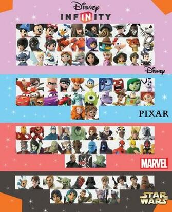 Disney Infinity Character Checklist Version By Darkmudkip6 On
