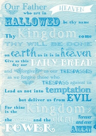 Lords Prayer Background The Lord S