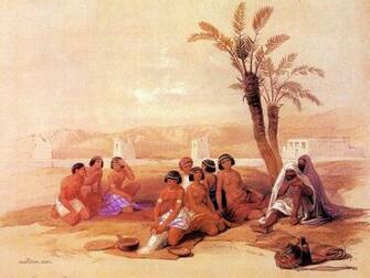 David Roberts Paintings The Ancient Egyptian Civilization And