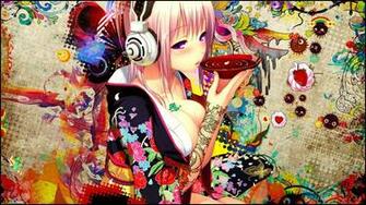 Super Sonico Kimono Girl 9u Wallpaper HD