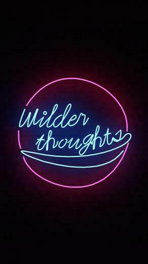 Neon Lights iPhone Wallpaper Image