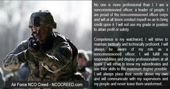 Air Force Nco Creed HD Walls Find Wallpaper