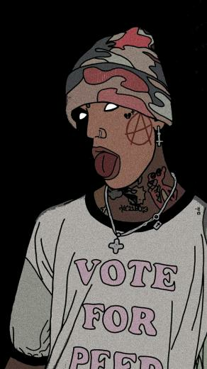Matei Nicolae On Wallpaper With Image Lil Peep Tattoos