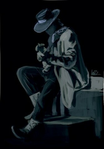 Stevie Ray Vaughan Tribute By Aoyiz