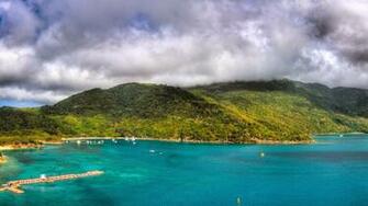Tropical Lagoon HD Wallpaper