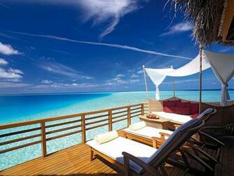 Male Atoll Deck Wallpaper Stock Photos