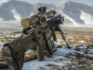 Hk417 Heckler And Koch Deserts Guns Sniper Rifles Wallpaper