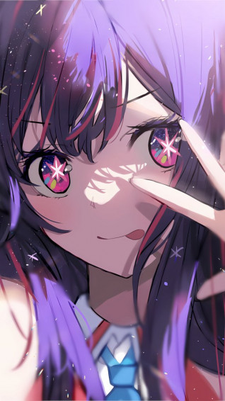Anime Wallpaper On Ai Hoshino Oshi No Ko