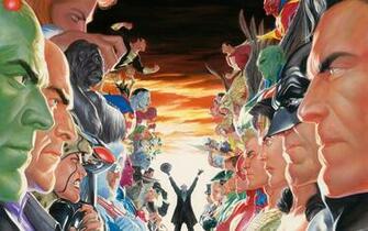 Alex Ross Justice League Wallpaper Desktop Wallpaper4 Me