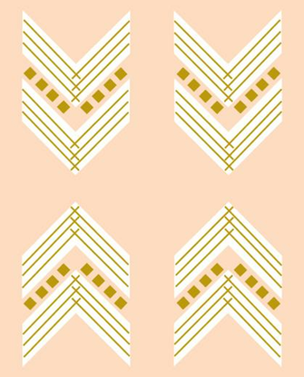 Pink And Gold Chevron Background Blush Large