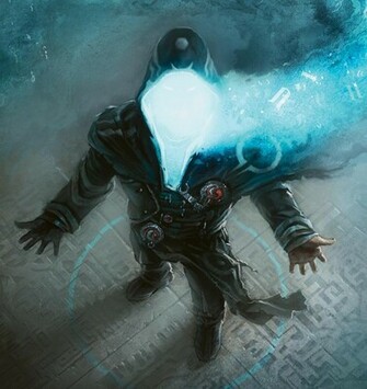 Jace Beleren Wields Blue Mental Magic Spells Of Illusion