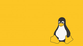 Tux Wallpaper Minimal Linux Apps