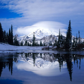 Winter Scenery iPad Wallpaper