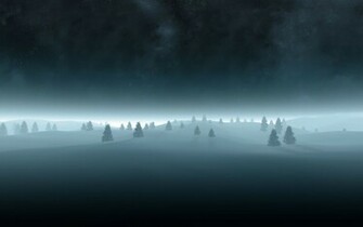 Foggy Christmas Wallpaper Nexus