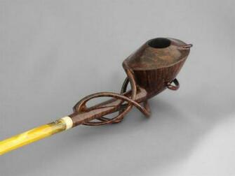 High Resolution Smoking Pipe Desktop Laptop Ed In Smoke